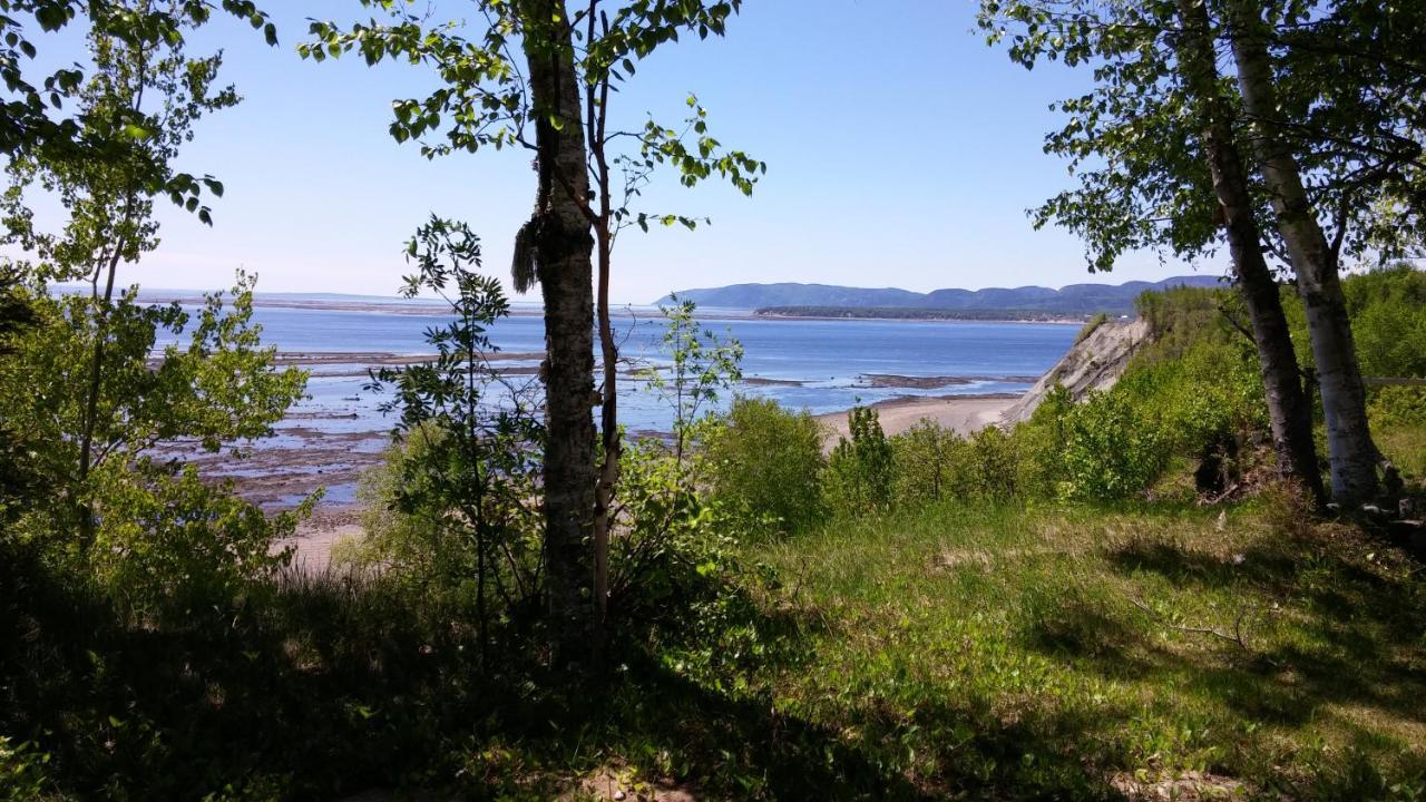 Villa La Nef Bleue Tadoussac Esterno foto