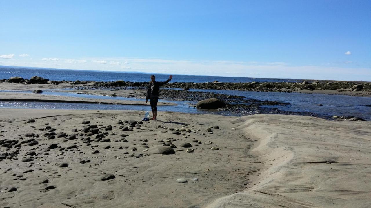 Villa La Nef Bleue Tadoussac Esterno foto