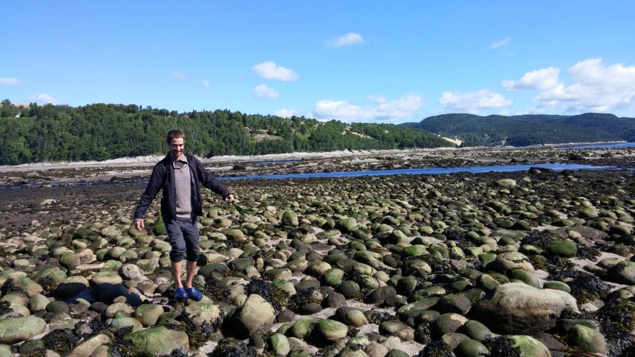 Villa La Nef Bleue Tadoussac Esterno foto