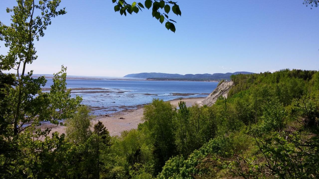 Villa La Nef Bleue Tadoussac Esterno foto