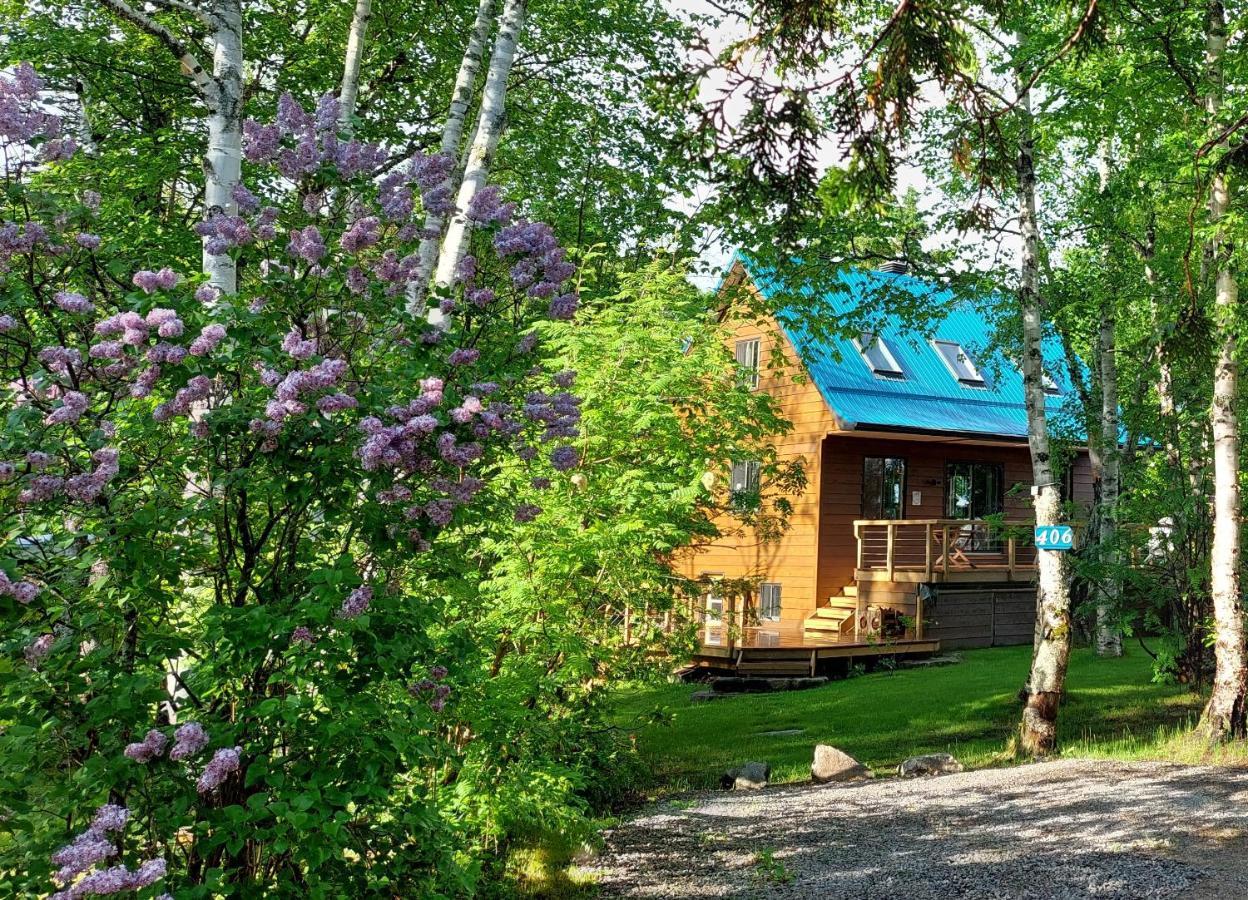 Villa La Nef Bleue Tadoussac Esterno foto