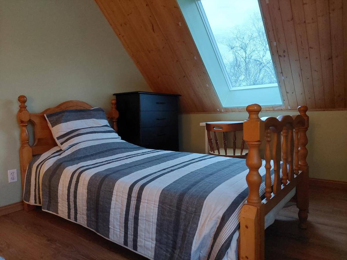 Villa La Nef Bleue Tadoussac Esterno foto