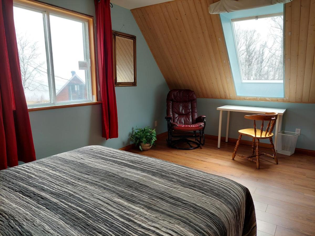 Villa La Nef Bleue Tadoussac Esterno foto