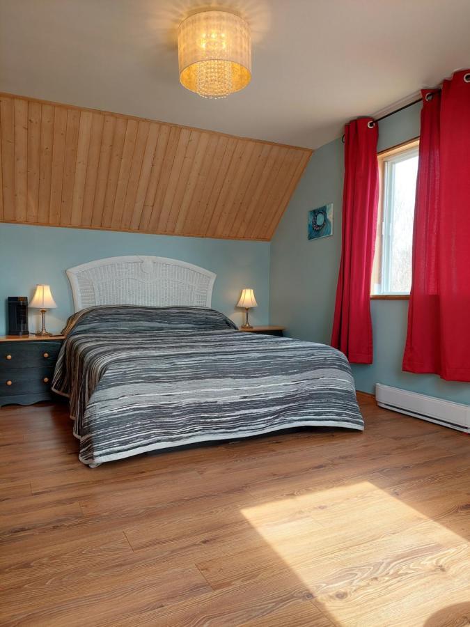 Villa La Nef Bleue Tadoussac Esterno foto