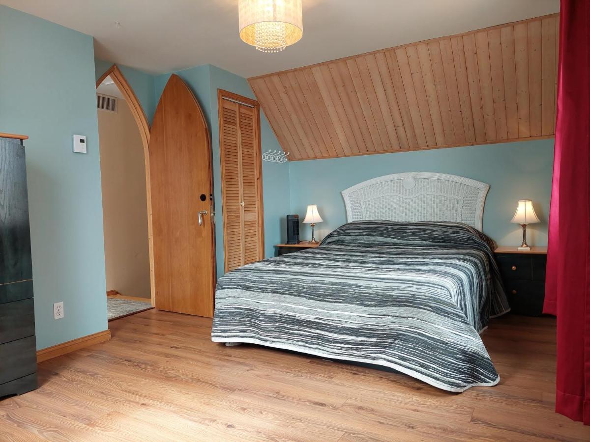 Villa La Nef Bleue Tadoussac Esterno foto